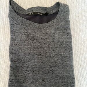 Athleta Women Coaster Luxe Heathered Gray Crewneck Sweatshirt XS